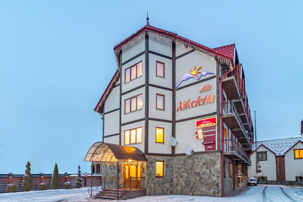 Villa Nikoletta Spa Bukovel Bagian luar foto